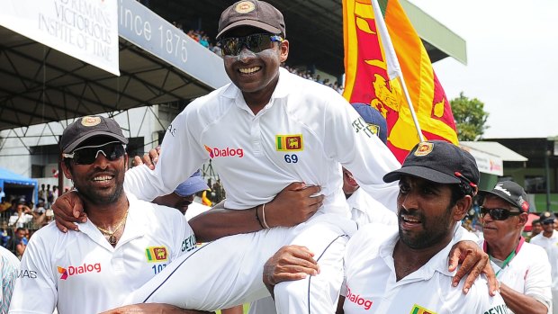 Mahela Jayawardene is chaired off the ground in August last year after his last Test. Should he have continued playing one-dayers?