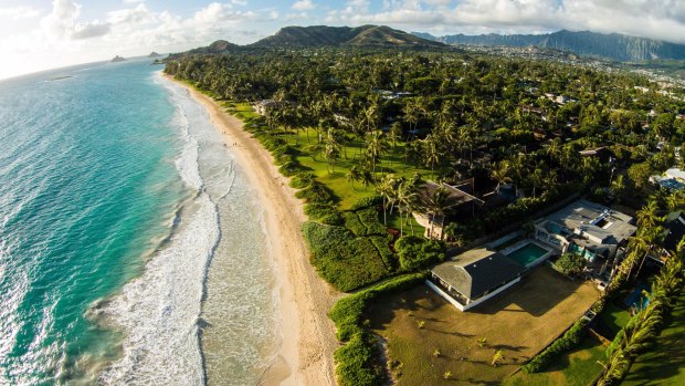 Kailua Beach: The holiday destination of choice for the Obamas.