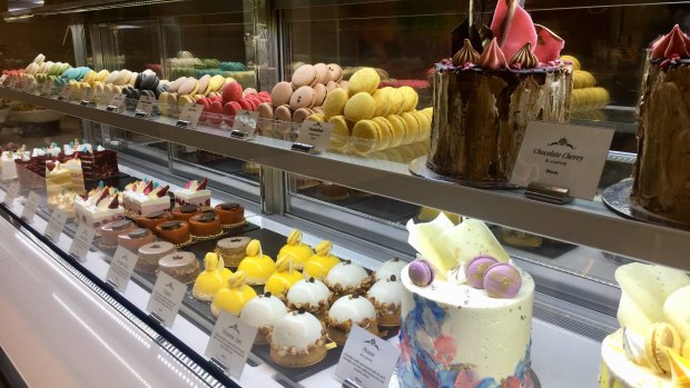Patisserie and cafe Passiontree Velvet is open in Canberra Centre's Monaro Mall beauty precinct.