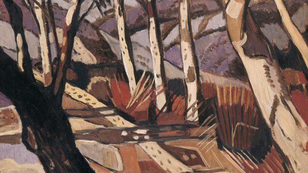 Margaret Preston's 'Aboriginal Landscape'. 