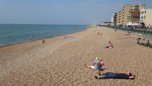 Hove Beach.