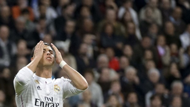 Real Madrid's Cristiano Ronaldo had his penalty cancelled out by a Gerard Moreno strike.