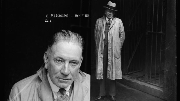 Charles Passmore, who was arrested in 1928 for cocaine possession.