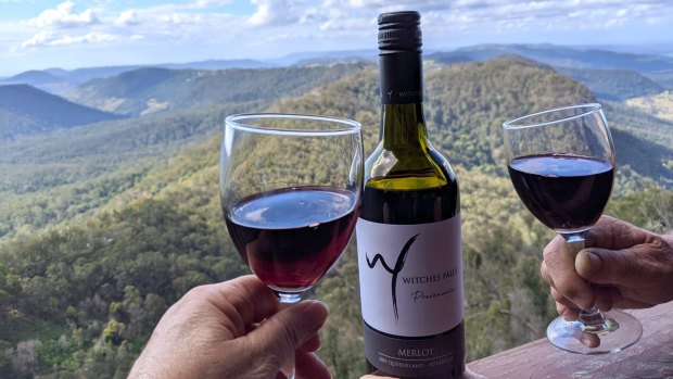 Gold Coast Hinterland: After walking the Witches Falls Circuit, drop into under-rated Witches Falls Winery.