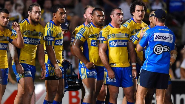 In the spotlight: Some Eels players have been embroiled in controversy regarding salaries.