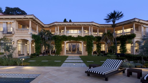 Forced sale: The home at Villa del Mare bought by Chinese billionaire Xu Jiayin.
