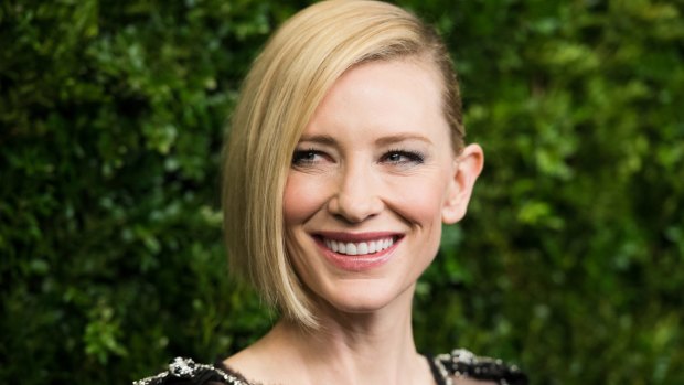 Cate Blanchett as she was honoured at Museum Of Modern Art Film Benefit at New York's Museum of Modern Art last month.