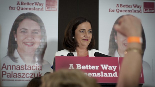 Labor leader Annastacia Palaszczuk.