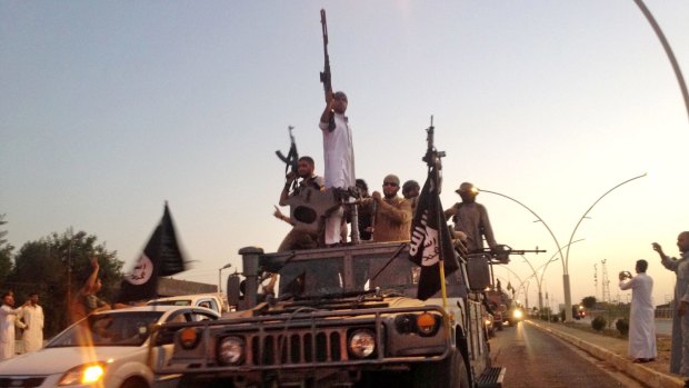 The string of victories for Islamic State has slowed.