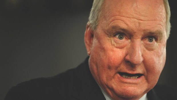 Under fire: Alan Jones.