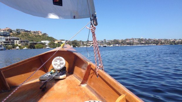 Sailing on the Swan River.