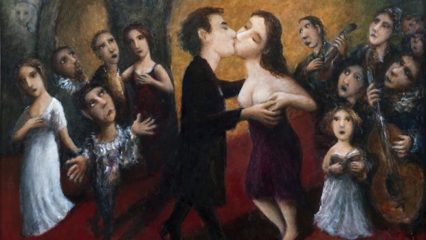 Romeo and Juliet by Garry Shead in The Art of Shakespeare at Parliament House.