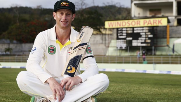 Classy debut: The years of graft must seem all worth it now for Adam Voges. 