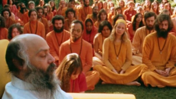 A still from Netflix documentary Wild Wild Country. 