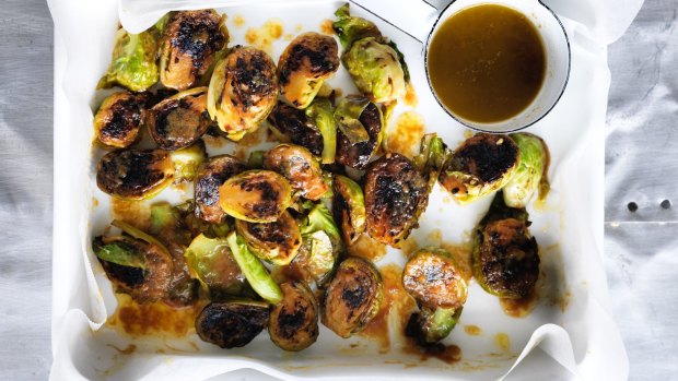 Miso butter brussel sprouts.