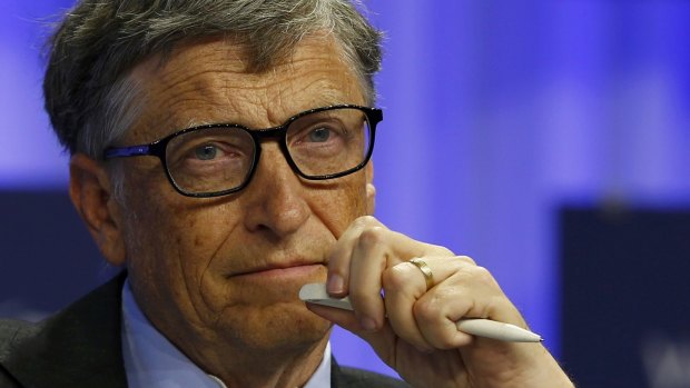 Microsoft founder and world's richest man Bill Gates.