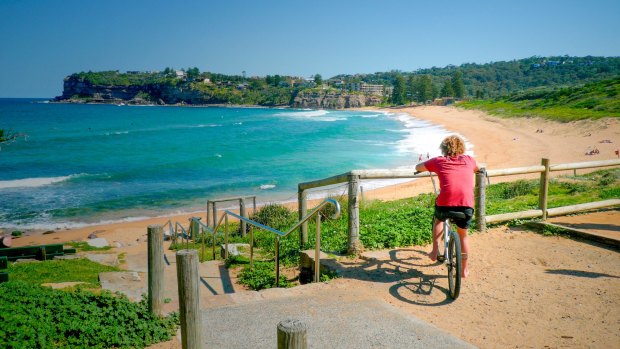 An existing shared path along  Avalon Beach will link to a new path at Bilgola Bends. 