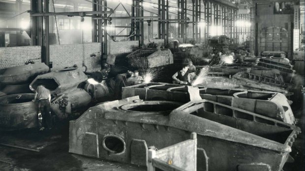 A top-secret tank program that operated during World War II in Fishermans Bend.