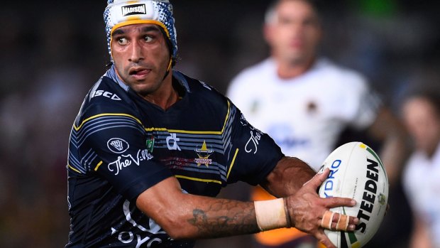 Benchmark: Johnathan Thurston embodied all the qualities NSW must strive for in his match-winning display against Brisbane on Friday night.