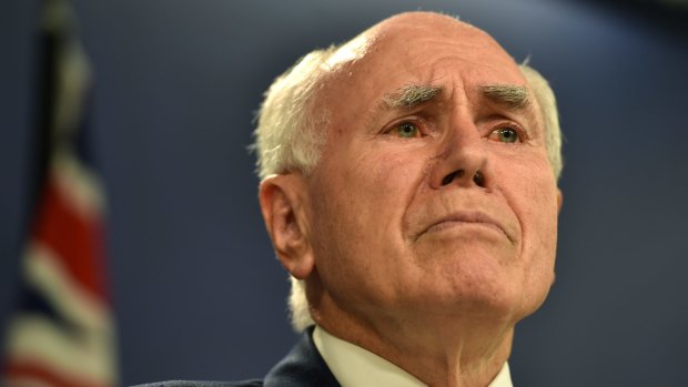 Former Liberal prime minister John Howard said polls motivated the Liberal Party to dump Tony Abbott.
