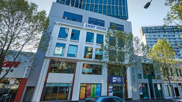 532 and 540 Elizabeth Street in Melbourne is the Australian Nursing and Midwifery Federation's headquarters.