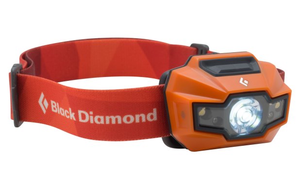 The Black Diamond Storm offers 160 lumens, which should light up the area 70 metres ahead.