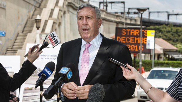 End of the road: Minister for Roads Duncan Gay.