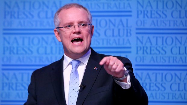 Treasurer Scott Morrison