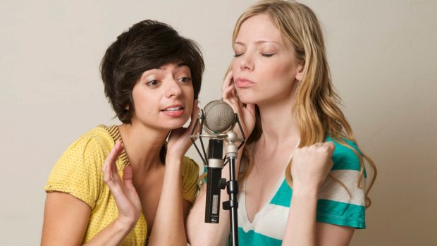 Garfunkel &amp; Oates: Musical-comedy duo Riki Lindhome, left, and Kate Micucci.