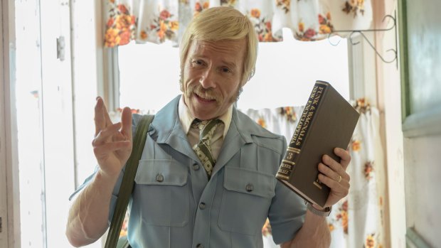 A film still from the new Australian film 'Swinging Safari'. Guy Pearce who plays Keith Hall.