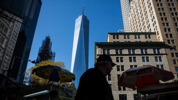 A new New Yorker: One World Trade Centre rises from the ashes.