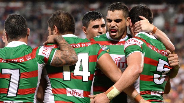 Ratings winner: The season opener between Souths and the Broncos lured huge viewing numbers.