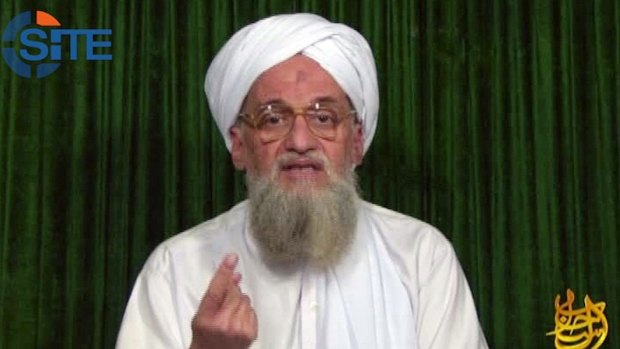 Al-Qaeda's chief Ayman al-Zawahiri in 2012.