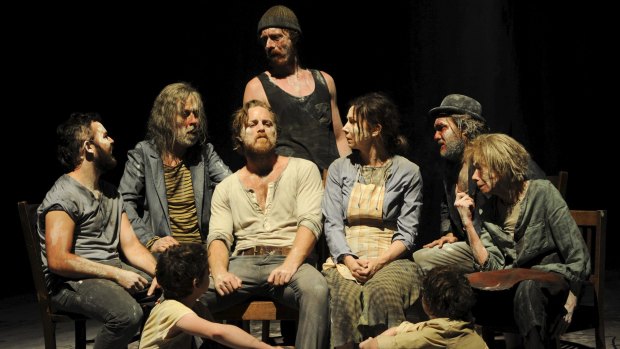 The cast of <i>The Secret River</i>, a play which helps people understand how  two worlds meet, says Trevor Jamieson.