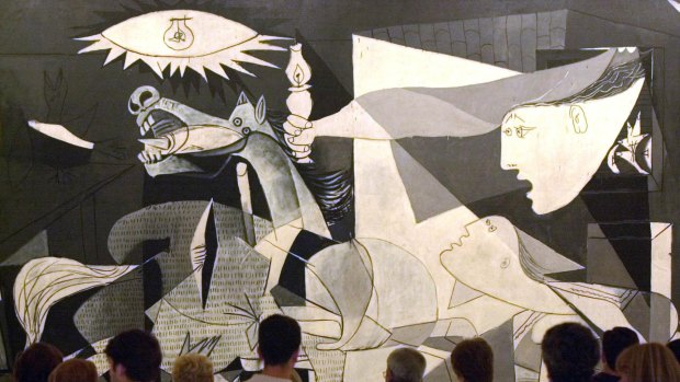 Pablo Picasso's painting "Guernica", which depicts the German bombing of this small Basque town during the Spanish Civil War, brought the war to public attention.
