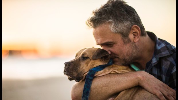 Neil McMahon farewells his beloved best friend and companion, Scout.