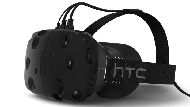 The HTC Vive.