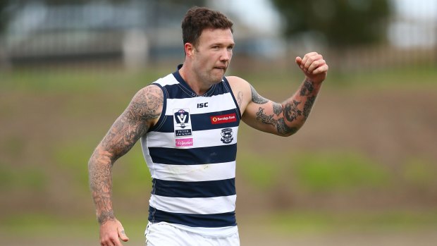 Mitch Clark may soon be playing AFL again.