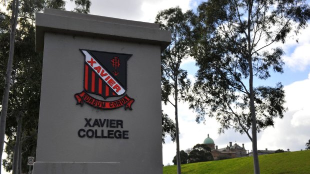 Parents at Xavier College in Melbourne were asked to consider whether denial of same-sex marriage was "unjust discrimination".