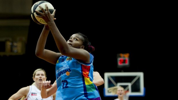 DeNesha Stallworth will be available for Canberra's clash with South-East Qld on Sunday after she was forced to sit out the last match against her former side. 