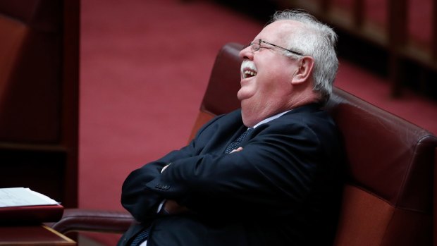 When Nationals senator Barry O'Sullivan, pictured, decided to join his colleague John Williams to back a banking commission of inquiry, it was game on.