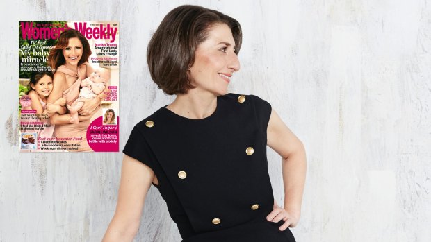 Gladys Berejiklian, wearing Carla Zampatti, as she will appear in the new issue of The Australia Women's Weekly.