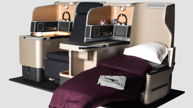 Qantas's new Business Class Suite has received high praise.