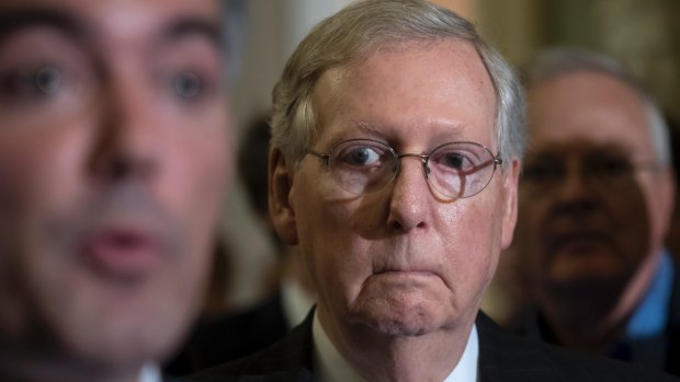 McConnell said Trump had created "excessive expectations." 