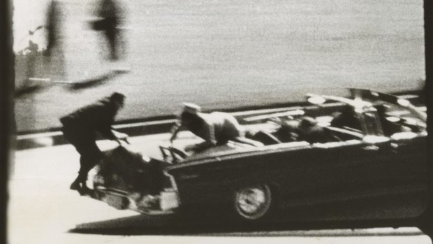 JFK was targeted as his presidential motorcade made its way through downtown Dallas.