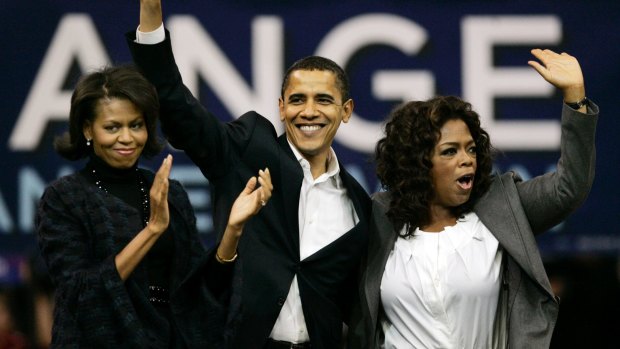 Oprah Winfrey campaigned for Barack Obama in 2007. 