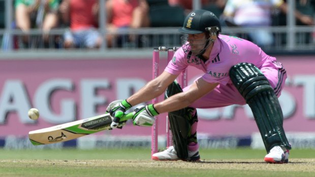 It was at the Wanderers where A.B. de Villiers smashed his 31-ball century.