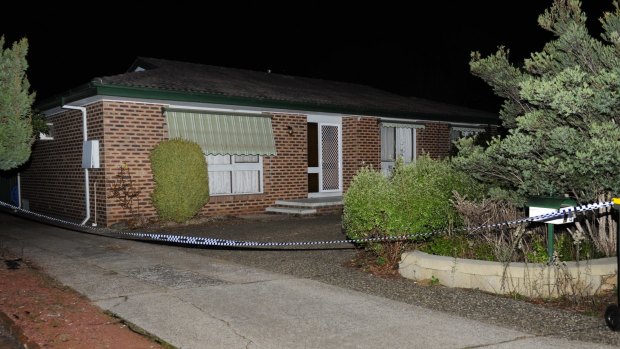 Grow house: Police say they found more than 100 cannabis plants in this Kaleen house.