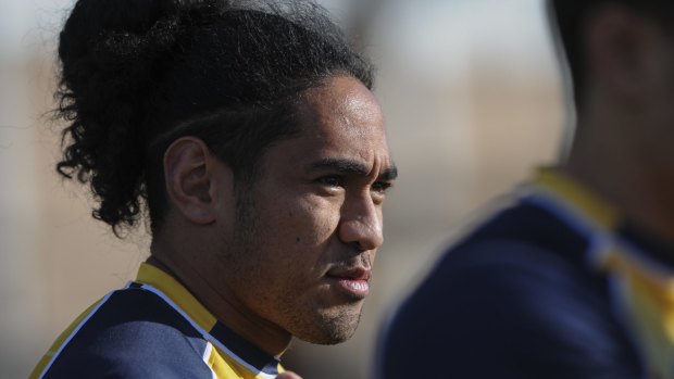 Joseph Tomane has been left out of the Brumbies' squad to play the Auckland Blues at Eden Park on Friday night.