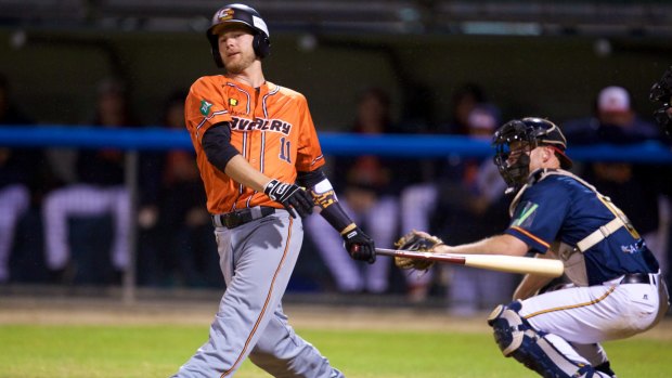 Canberra Cavalry outfielder Kyle Perkins has his sights set on the Olympics.